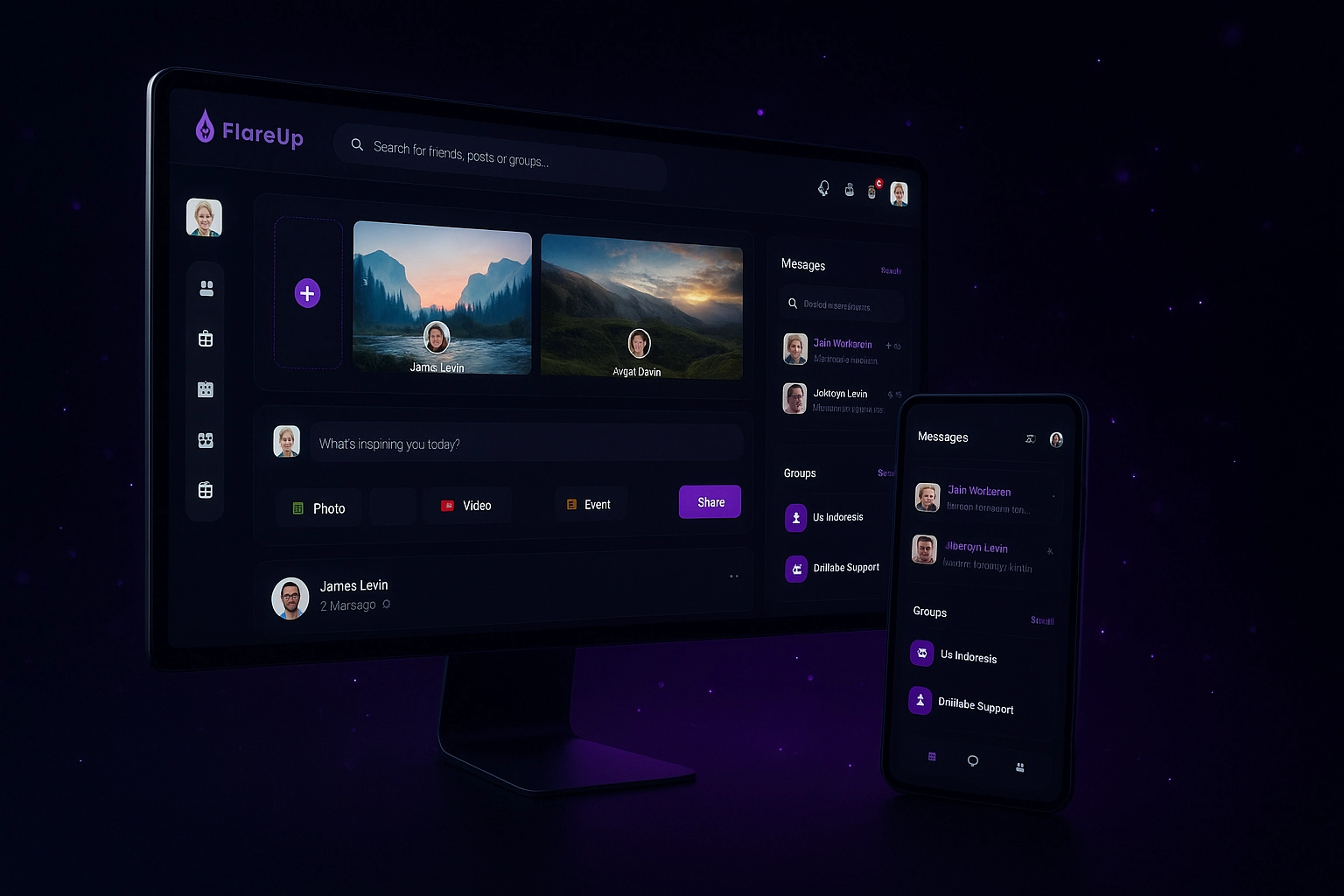 Social Media Web App